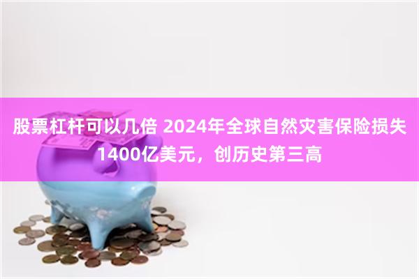 股票杠杆可以几倍 2024年全球自然灾害保险损失1400亿美元，创历史第三高